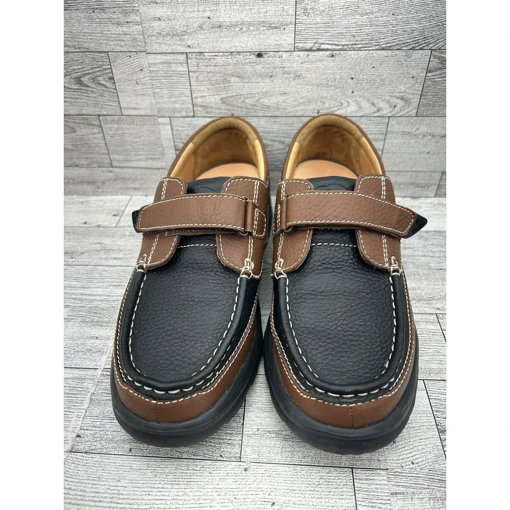 Dr. Comfort Womens 4860 Wave Brown Leather Diabetic Oxford Shoes Sz 8 Narrow‎